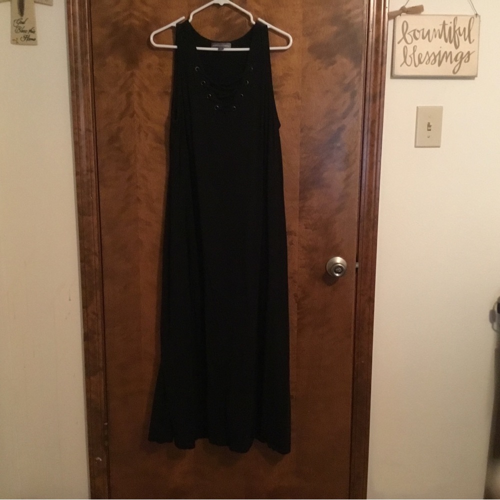 20W, Jessica London T-shirt dress, Black